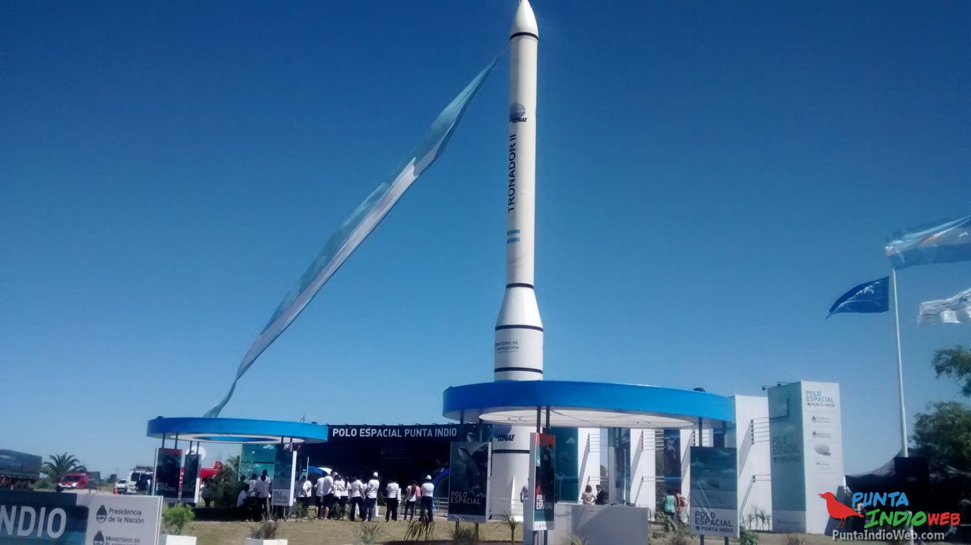 Inauguran el Polo Espacial Punta Indio